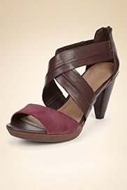 Footglove™ Fashion Leather Crossover Strap Platform Shoes