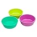 Re-Play Made in USA 12 Oz. Reusable Plastic Bowls, Pack of 3 Without Lid - Dishwasher and Microwave Safe Bowls for Snacks and Everyday Dining - Toddler Bowl Set 5.75