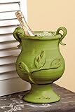 Celedon Green Terra Cotta Vase