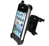 414eViFJmTL. SL160  KRS 4GHL2   KFZ Lüfter Lüftungsgitter Lüftung Halter Halterung Cradle für den Apple Iphone 4G 4 G