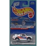 Mattel Hot Wheels 1998 First Editions 1:64 Scale White Bad Mudder Die Cast Truck #033 by Mattel