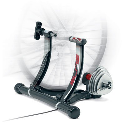 Elite Crono Hydromag Elastogel Fluid/Magnetic Indoor Bicycle Trainer