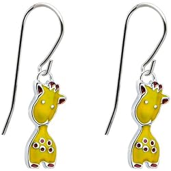 Handcrafted Baby Giraffe Earrings