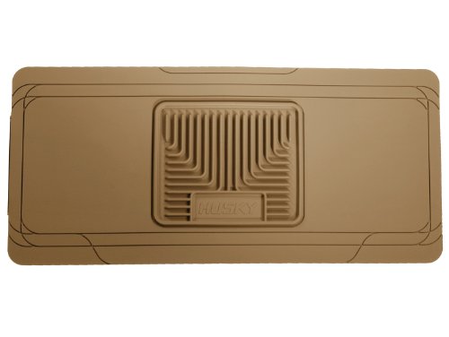 Husky Liners 53003 Semi-Custom Fit Heavy Duty Rubber Center Hump Floor Mat, Tan