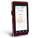 Clip-on Rubber Coated Case for Motorola A855 Droid, Red
