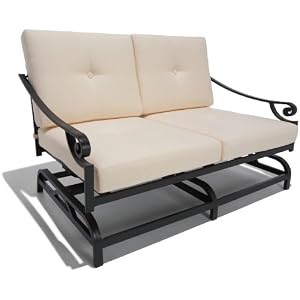 Strathwood Grand Isle Motion Loveseat
