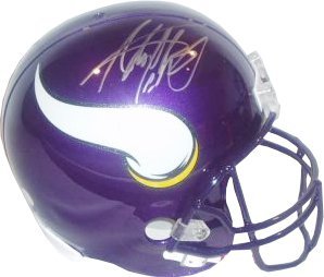 Adrian Peterson signed Minnesota Vikings Authentic Helmet- Peterson Hologram
