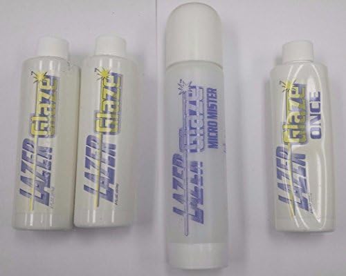 LAZER GLAZE 2 STEP PAINT CLEANER & SEALER WAX SYSTEM WITH SPRAY BOTTLE & REFILL