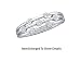 Nice Lady's Diamond Accented White Gold Promise Ring