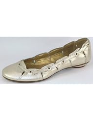 Gianni Gregori Ballerina Leder silber