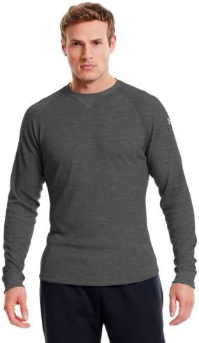 Under Armour Men's UA Thermal 2.0 Crew Shirt Small Carbon Heather