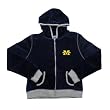 Antigua University of Michigan Women's Comfy Velour Full Zip Jacket