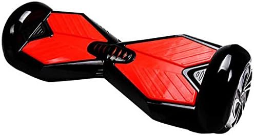 Bedicar Two Wheels Smart Self Balancing Scooters Drifting Board Electric Personal Transporter-outdoor Sports Kids Adult Transporter with LED Light (black+red)