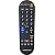 テレビ&DVD/BDプレーヤー再生専用リモコン ATV-572D(BK) (ブラック)
