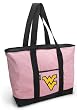 WVU Pink Tote Bag West Virginia University - For Travel or Beach Best Unique Gift Ideas for Her, Women, or Ladies