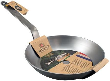 DeBuyer Mineral B Element Iron Frypan 10.2 Inch Eco Friendly Cooking Pan 10.2"