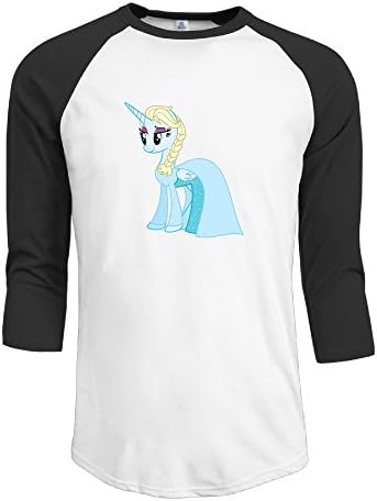 Fashion Men Cute Cartoon Role 7 Split Sleeve Black Size XXL