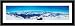 Die Alpen Poster Kunstdruck und MDF-Rahmen - Val Thorens (95 x 33cm)