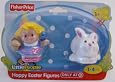 2.5" Fisher-Price Little People Target Exclusive Happy Easter Figures White Bunny & Girl