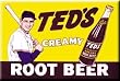 Ted Williams Ted's Creamy Root Beer Refrigerator Magnet