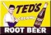 Ted Williams Ted's Creamy Root Beer Refrigerator Magnet