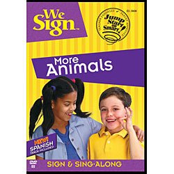 More Animals (We Sign DVD) by Educational Insights