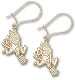 Arizona State Sun Devils Sparky Dangle Earrings - Sterling Silver Jewelry