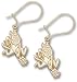Arizona State Sun Devils Sparky Dangle Earrings - Sterling Silver Jewelry