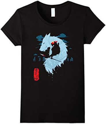 Women's HIME T-Shirt Medium Black