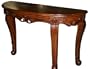 Beautiful Half-moon Sofa Table