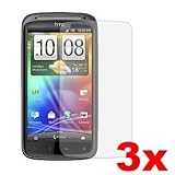 Neewer 3x Clear Screen Protector Film for HTC Sensation 4G G14