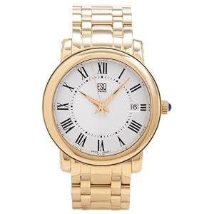 ESQ by Movado Men's 7301021 Filmore Gold-Plated Stainless Steel Watch