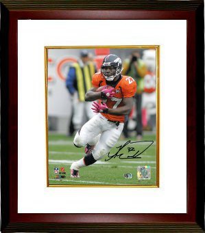 Knowshon Moreno signed Denver Broncos 8X10 Photo Custom Framed- Moreno Hologram