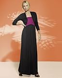 Spiegel Strapless Colorblock Jersey Dress