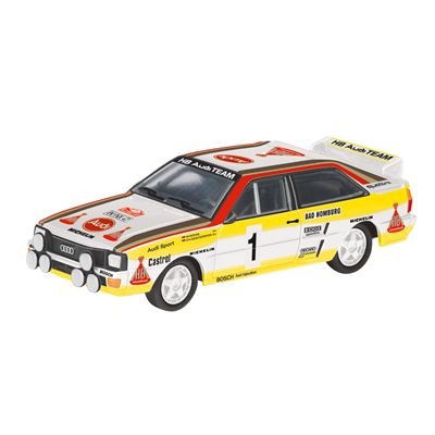 Schuco 452559400 - Audi Quattro Sport, Monte Carlo 1984, Startnummer 1, Sammlermodell, 1:87