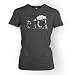 Search : Something Geeky PP - Women's I Am Your Father Banksy T-shirt - Inspired By Star Wars