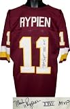 Mark Rypien signed Washington Redskins Maroon Jersey XXVI MVP