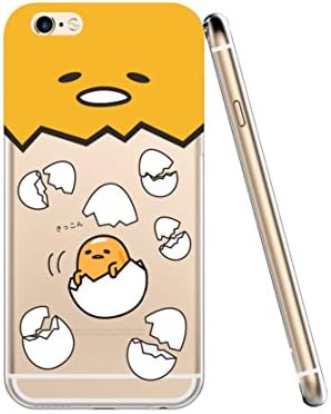 Gudetama Cute Lazy Egg Soft Flexible TPU Back Cover Bumper Ultra Thin iPhone 6 Plus/ 6S Plus Case (7)