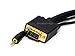 Monoprice 100556 3-Feet Super VGA HD15 M/M Cable with Stereo Audio and Triple Shielding, Gold Plated