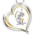 Some Days Look Better Upside Down Eeyore Pendant Necklace: Disney Winnie The Pooh Jewelry
