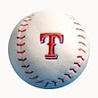 Texas Rangers Children/Baby Team Ball MLB Baseball