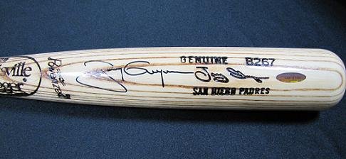 Autographed Game Model Bat, signed by Tony Gwynn