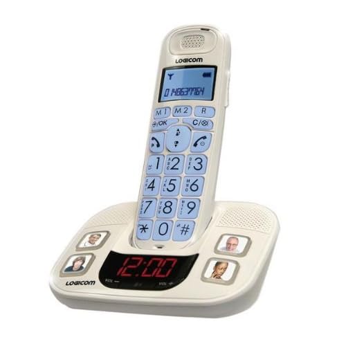 T�l�phone fixe LOGICOMGT350BLANC