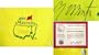 Colin Montgomerie Signed 2000 Masters Golf Pin Flag