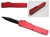 Red Out the Front Stainless Steel Knife 5.25-inch Overall