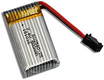 5pcs 7.4V 500mAh 25C Li-po Battery with SM plug for F182 F182C F182S F183 JJRC H8C RC Quadcopter