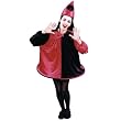 Halloween Costume Clown Costume With Hat Red And Black