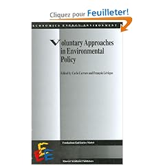 Voluntary Approaches in Environmental Policy