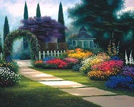 20 x 16 WeatherPrint - Garden Arbor
