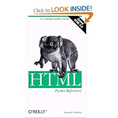 HTML Pocket Reference